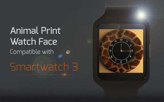 Animal Print Watch Face screenshot 6