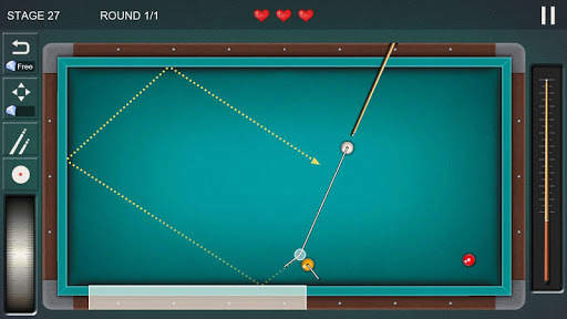 Biliar Pro 3 bola 4 bola screenshot 3