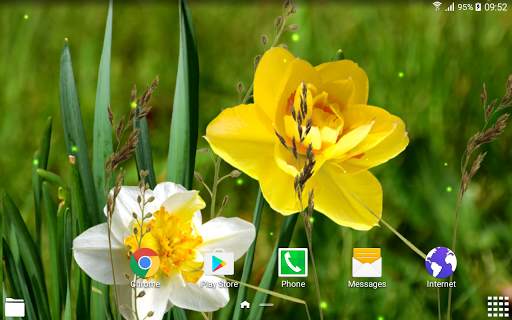 Flowers 3D Parallax Background screenshot 8