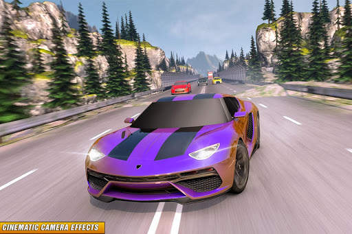 Drive in Car on Highway : Racing games screenshot 5