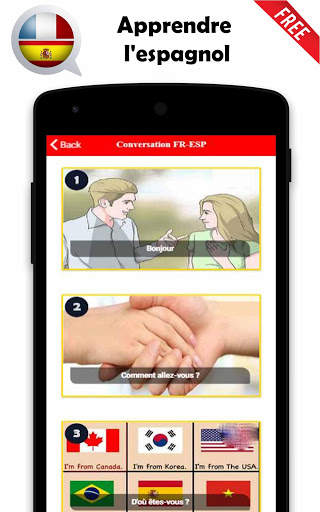 Apprendre l'espagnol parlé gratuit скриншот 4