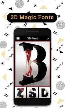 3D Magic Fonts Name Art screenshot 8