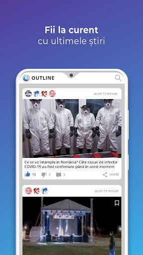 Outline News screenshot 1