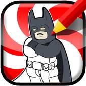 How to color lego batman 1.0