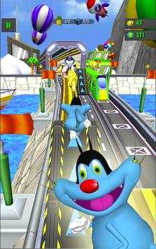 Subway Oggy Runner Dash; Cockroach Games 2018 screenshot 2