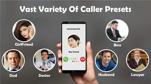 Fake call: prank calling app, fake caller id screenshot 2