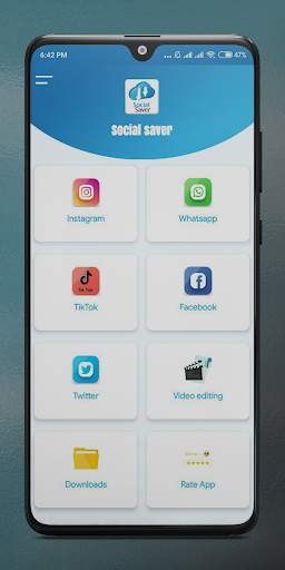 SocialSaver - Social Media video Downloader screenshot 1