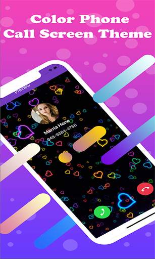 Color Call Flash - Color Screen Themes Phone Flash screenshot 1