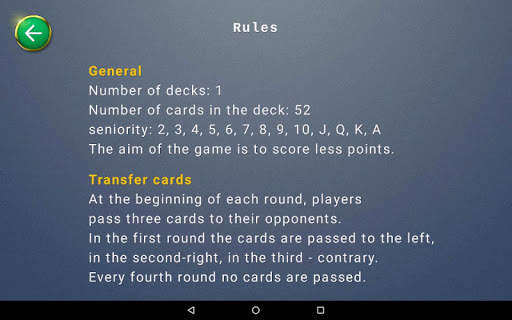 Hearts card game screenshot 16