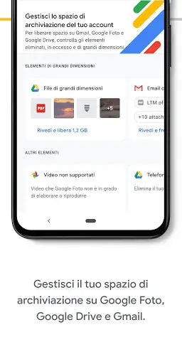 Google One screenshot 2