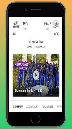Live IPL 2020 - Cricket Score TV Live IPL Matches screenshot 4