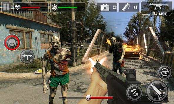 Zombie Shooter Call Of War screenshot 4