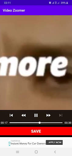 Video Zoom & Save:  Video Zoom screenshot 4