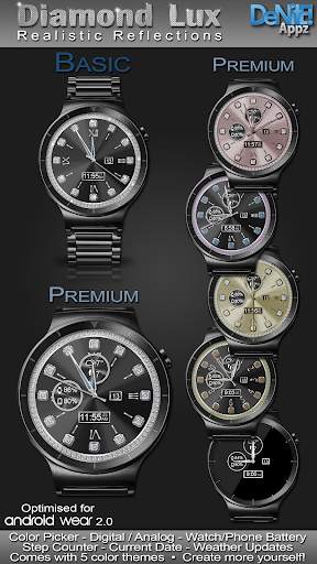 Diamond Lux HD Watch Face Widget & Live Wallpaper screenshot 4