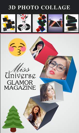 3D Photo Collage Editor screenshot 1