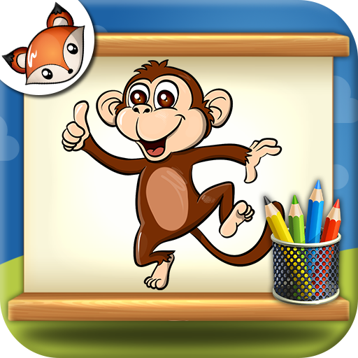 How to Draw Wild Animals Step by Step Drawing App icon