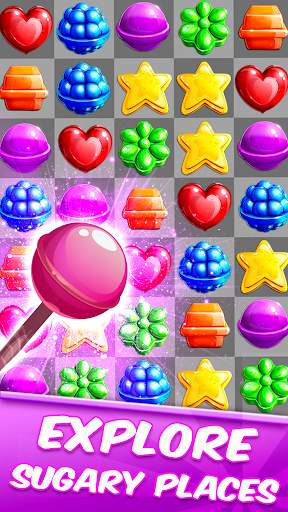 Lollipop Rush Match 3 screenshot 1