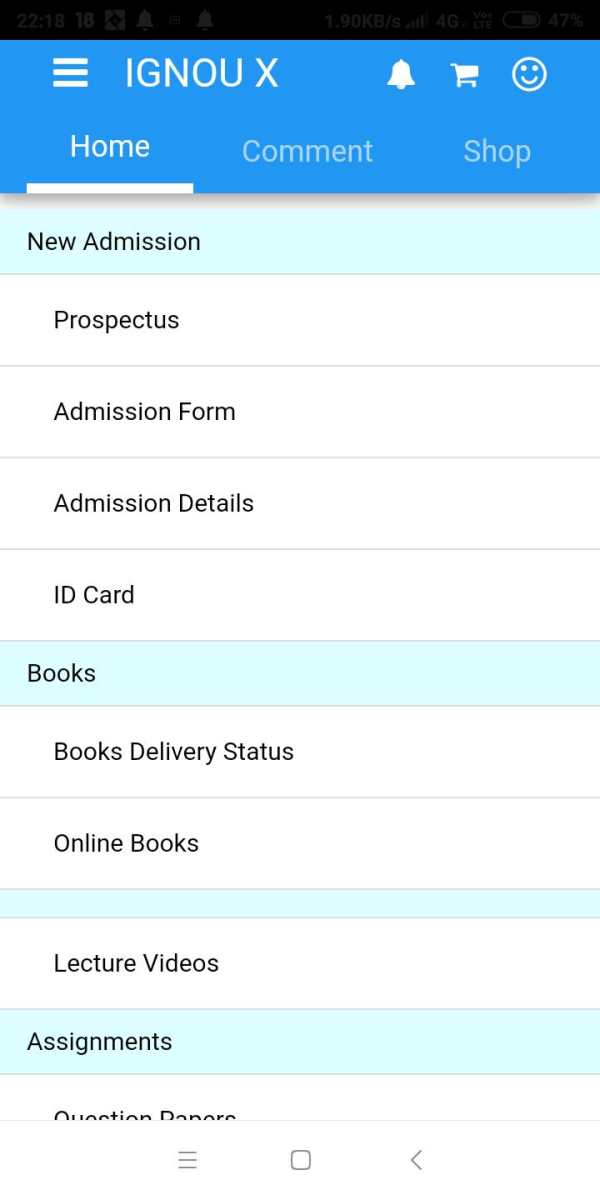 IGNOU Mobile X -Students App, assignment guru mate screenshot 3