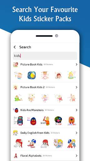 Kids Stickers for WhatsApp - WAStickerApps screenshot 10