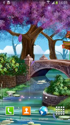Magic Garden Live Wallpaper 2 تصوير الشاشة