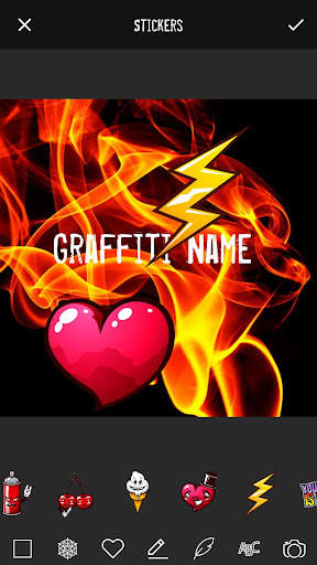 Smoke Graffiti Name Art Maker screenshot 5