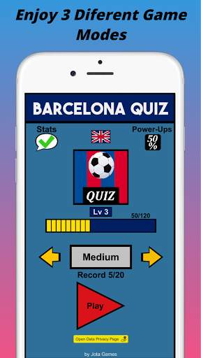 Barcelona Soccer - Quiz Game screenshot 2