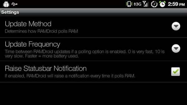 RAMDroid - RAM Widget screenshot 4