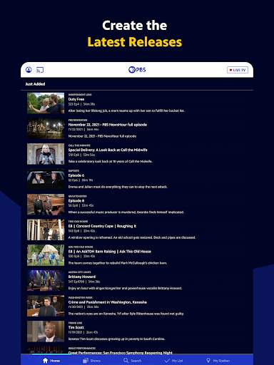 PBS: Watch Live TV Shows screenshot 13