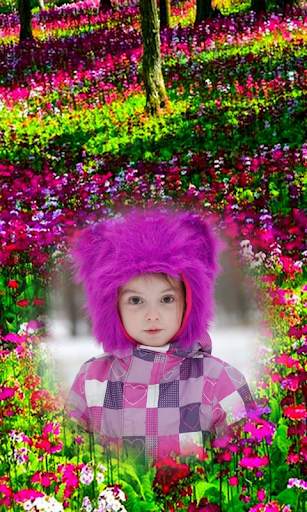 Beautiful Garden Photo Set Karne Wala Frame App screenshot 11