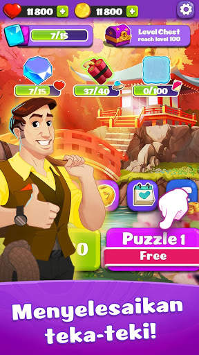 Link Pets: permainan teka-teki dengan haiwan zoo screenshot 1