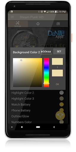 Steam Punk HD Watch Face Widget & Live Wallpaper screenshot 5
