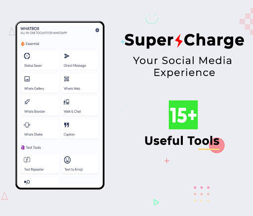WBox - Toolkit for WhatsApp, 25  Tools for WA screenshot 1