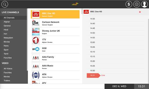 Yellow TV screenshot 5