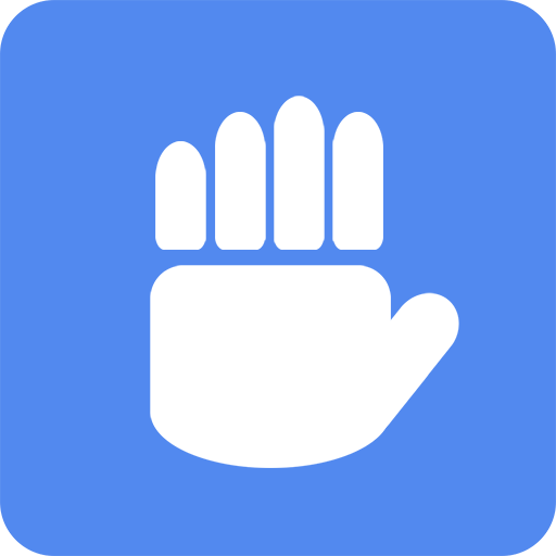 Sign language translator AI icon