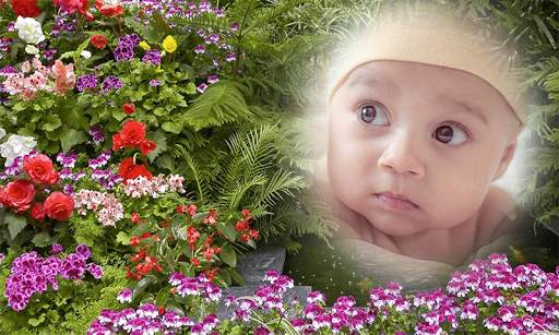 Photo Frame Family Photo Frame Garden application screenshot 1