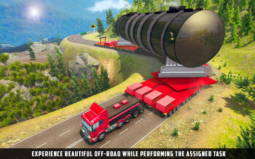 Oversized Load Cargo Truck Simulator 2019 screenshot 1