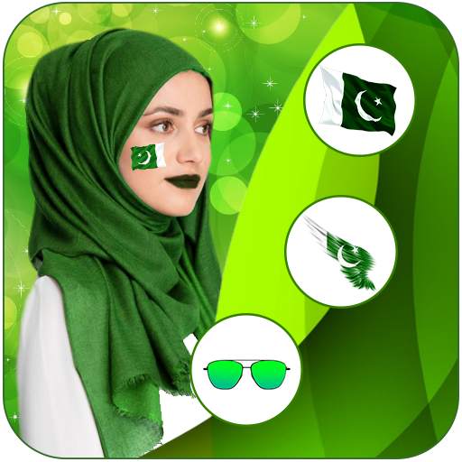 Pakistan flag Face Photo Editor : Independence Day 1.2