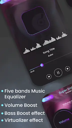 Super Volume Booster Sound Booster with Equalizer screenshot 3