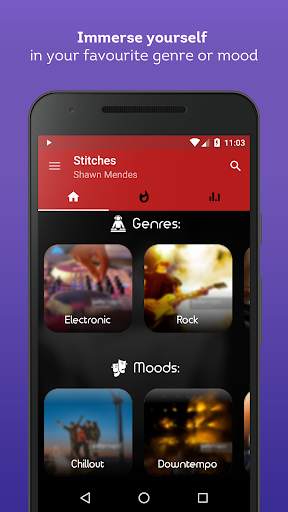 Shuffly Music - Song Streaming Player screenshot 3