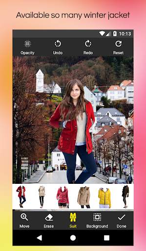 Women Winter Jacket Suit screenshot 2