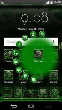 Next Launcher MilitaryG Theme screenshot 3