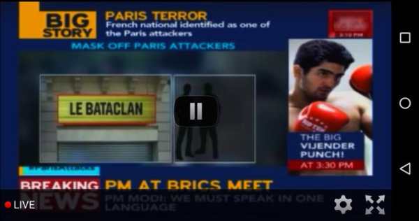 Indian TV-live screenshot 1