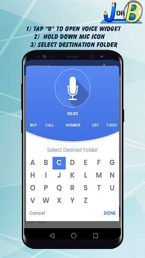 JotBlue Fast Note Taking скриншот 2