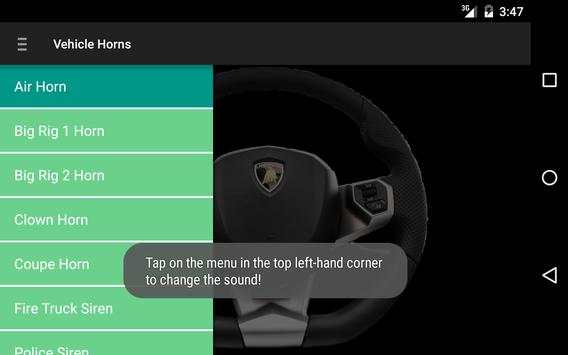 Vehicle Horns screenshot 3