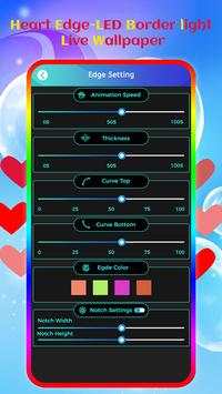 Heart Edge-LED Border light Live Wallpaper screenshot 6