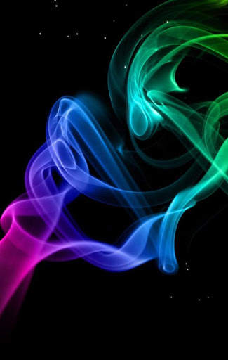 Colourful Smoke Wallpaper screenshot 2