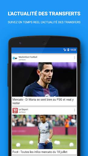 Foot En Direct - Résultats foot, Actu et Transfert screenshot 2