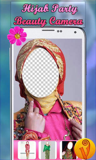 Hijab Party Beauty Camera screenshot 3