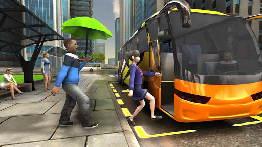 City Coach Bus Simulator Parking – Bus Games 2021 screenshot 2