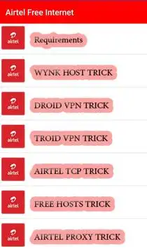 Airtel Free Internet screenshot 1